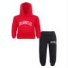 Loodgao Kids Boys Girls Hooded Tracksuit 2 Piece Sports Suit Sweatsuit Long Sleeve Hoodies Sweatshirt with Jogger Pants Set Red 12-13 view 1