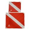 Soflo Spearfishing 20" x 24" Diver Down Flag - with Stiffener - High-Visibility - Legal Size - Safety Marker for Spearfishing- Scuba Diving Snorkeling Marine and Water Sports - Spearfishing Accessory view 3