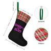 Daddy's Little Slut Sequin Christmas Stockings Flip Sequins Xmas Socks Fireplace Hanging Stockings view 2