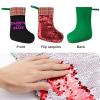 Daddy's Little Slut Sequin Christmas Stockings Flip Sequins Xmas Socks Fireplace Hanging Stockings view 3