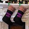 Daddy's Little Slut Sequin Christmas Stockings Flip Sequins Xmas Socks Fireplace Hanging Stockings view 4