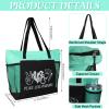Nurse Appreciation Gift 2 Pieces - Nurses Gifts for Women Includes Zippered Tote Bag and Stainless Steel Insulated Tumbler, Christmas Nurses Accessories for Work, Nurse Bag for Work(Green) view 2