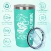 Nurse Appreciation Gift 2 Pieces - Nurses Gifts for Women Includes Zippered Tote Bag and Stainless Steel Insulated Tumbler, Christmas Nurses Accessories for Work, Nurse Bag for Work(Green) view 3