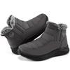 Ecetana Womens Snow Boots Winter Shoes: Ankle Booties Warm Fur Lined Waterproof Non-Slip Boots for Women