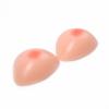 ALKANI Round Soft Silicone Gel Bra Chest Pads Gather Breast Enhancers Fake Boobs Suitable for Mastectomy Crossdresser Bikini Weddings (Color : Natural, Size : AA) view 3