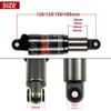 125 150 165mm Oil Spring Shock Bike Rear Shock Absorber With Bushing And Screw Aluminum Alloy Rear Shocks 750 Lbs (Size : 125/750lbs) view 2