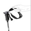 LEKI Neolite Carbon Lightweight Ski Poles for Alpine Skiing - Black-Dark Anthracite-Neongreen - 110 cm view 3