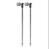 LEKI Detect S Lightweight Aluminum Ski Poles for Alpine Skiing - Dark Anthracite-Black - 110 cm view 1