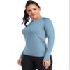 TELALEO 4 Pack Women's Compression Shirt Long Sleeve Performance Workout Baselayer Athletic Top Sports Gear-Black/White/Blue/Prule X-Large view 2