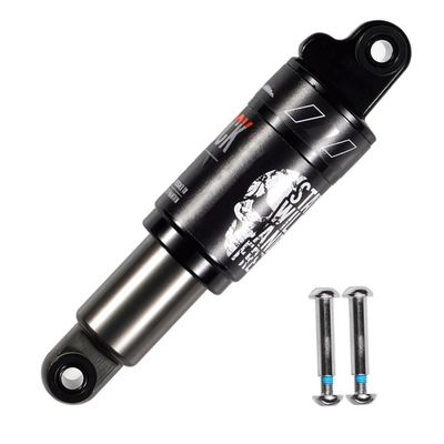 125 150 165mm Oil Spring Shock Bike Rear Shock Absorber With Bushing And Screw Aluminum Alloy Rear Shocks 750 Lbs (Size : 165/750lbs)