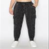 ALWAYS Cargo Jogger Pants for Women - Super Soft Casual Lounge Sweatpants Print Black Cheetah Animal 377 143 M view 2