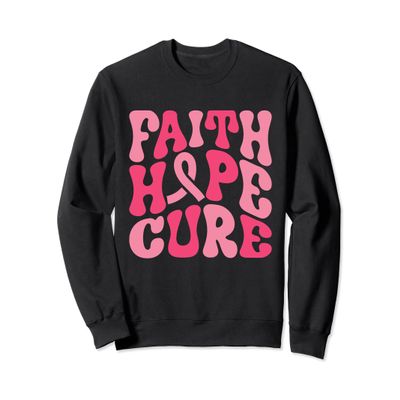 Breast Cancer Awareness Pink Hope Support Cancer 2023 Sweatshirt
