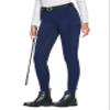 FitsT4 Sports Women's Winter Horse Riding Pants with Zipper Pockets Full Seat Riding Tights Fleece Lined Equestrian Breeches for Women Navy XL view 1