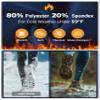 FitsT4 Sports Women's Winter Horse Riding Pants with Zipper Pockets Full Seat Riding Tights Fleece Lined Equestrian Breeches for Women Navy XL view 4