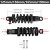 LvTu Mountain Bike Rear Shock Absorber 125mm(5") 150mm(6") 165mm(6.5") 190mm(7.5"), Damping Rebound/Preload Coil Spring Suspension Shock Absorber (Size : 125mm/550Lbs) view 2