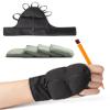 Bottle Pouch Weighted Gloves for Tremors-Adjustable Hand Gloves Stability Aid for Parkinson's Hand Tremors, Enhanced Grip & Writing Support for Elderly view 1