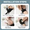 Bottle Pouch Weighted Gloves for Tremors-Adjustable Hand Gloves Stability Aid for Parkinson's Hand Tremors, Enhanced Grip & Writing Support for Elderly view 2