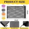 4PCS Colorful Mesh Drawstring Bag - Mesh Bag 18x12 Inch Breathable Nylon Mesh Storage Bag with Drawstring Closure Lightweight Net Organizer for Travel, Home, Gym, Daily Essentials view 2