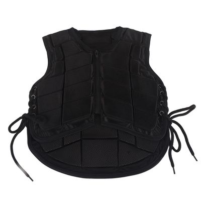 Mwrode Equestrian Vest, Professional Horse Riding Training Safety Protective Vest, Comfortable Guard Shock Absorption Waistcoat for Adults Boys Girls(CS)