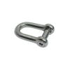 DBMIMPORTERS 5/16" D Shackle Hex Sink Marine Grade Screw Pin 1300 Lb WLL Stainless Steel T316 view 4