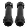 2PCS Plastic Kayak Paddle Connectors, Lightweight Oars Shaft Connectors for Inflatable Boats and Stand Up Paddles