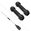 2PCS Plastic Kayak Paddle Connectors, Lightweight Oars Shaft Connectors for Inflatable Boats and Stand Up Paddles view 4