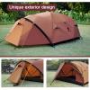 4-6 Persons Tunnel Tent, Lightweight Backpacking Tent, Double Layer Family Tent, Waterproof Camping Tent for Outdoor Hiking Camping Climing view 4