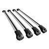 accessorypart Compatible with Nissan NV200 (M20) 2010-2019 ACE-1 Car Roof Rack Cross Bar Grey Aluminium 4 Bars view 1