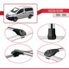 accessorypart Compatible with Nissan NV200 (M20) 2010-2019 ACE-1 Car Roof Rack Cross Bar Grey Aluminium 4 Bars view 4