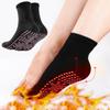 PaReks 38-45 Size Heated Socks, Winter Self-Heating Socks, Comfortable Stretch Ski Socks, Puncture-Resistant, Heated Socks, Warm and Cold-Resistant Cotton Socks, Keep Your Feet Warm, 2pcs (Black) view 2
