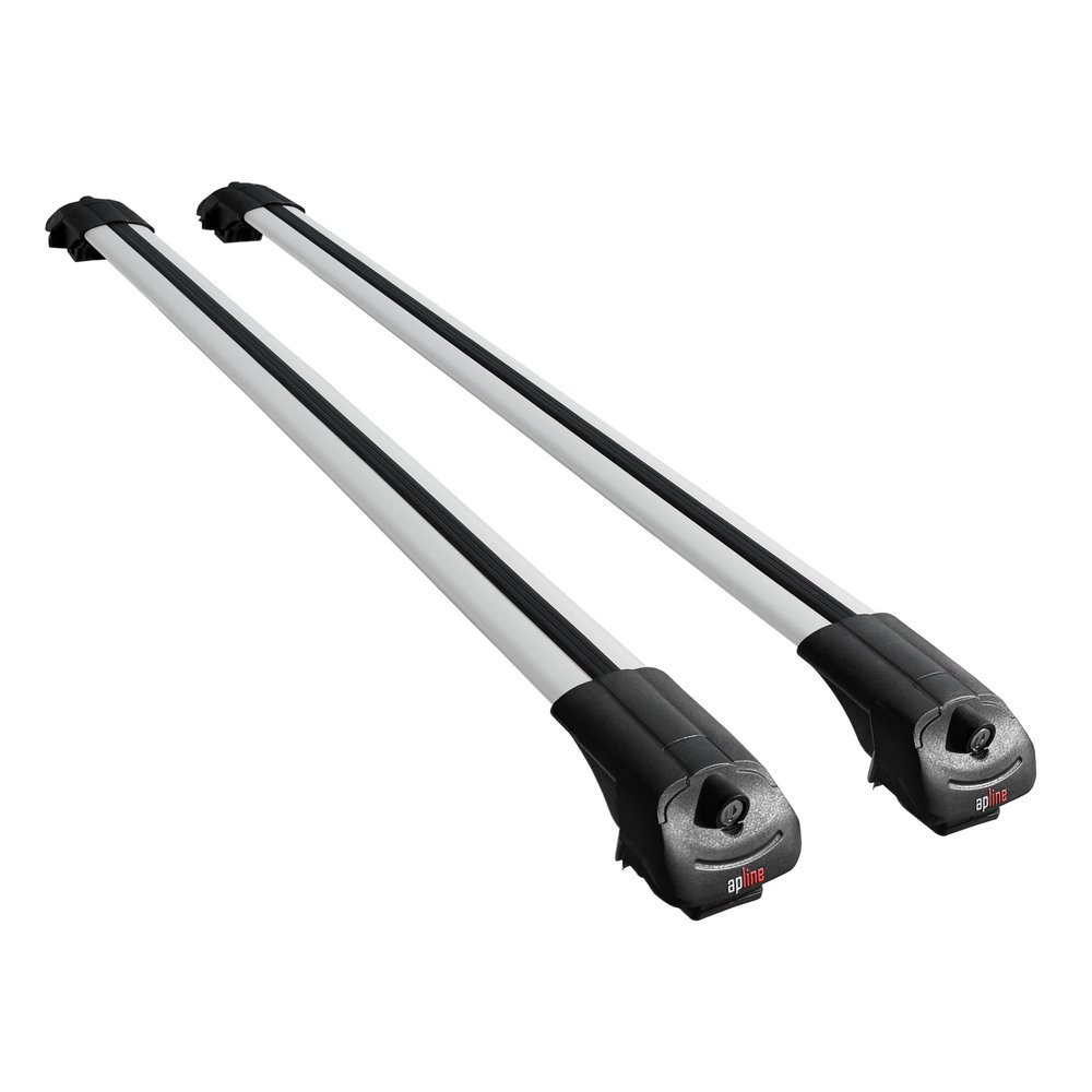 accessorypart Compatible with Nissan NV200 (M20) 2010-2019 ACE-1 Car Roof Rack Cross Bar Grey Aluminium 2 Bars