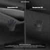Hevto Neoprene Gloves 3mm Men Women Wetsuit Scuba Dving Gloves Liquid Sealed Seams Keep Warm (G5-Black, S) view 2