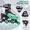 Inline Skates for Women Men Adult Female Male Kids Girls Boys Patines para Mujer Size 7 8 view 4
