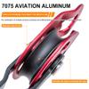 Climbing Lift Pulley One-Way Climbing Ascender Pulley, Heavy Object Lifter Ascender Device, for Mountaineering, Caving, Aerial Work, Rescue, Heavy Lifting and so on (7.48, Red, 1) view 4