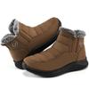 Ecetana Womens Snow Boots Winter Shoes: Ankle Booties Warm Fur Lined Waterproof Non-Slip Boots for Women