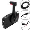 Boatcon Side Mount Remote Control Box 8Pin 881170A3 For Mercury Outboard Engine with 15FT Harness Pull To Open No Trim,Right Handle view 3