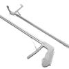 balacoo Folding Snake Catcher Clip Tool Stainless Steel Snake Grabber Stick Lock Clamp for Handling for Gardens and Outdoors view 3