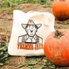 Detroit Farmer Jack Tote Bag 16" H X 14" W 100% Cotton Screen Printed view 2