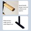 Ballet Barre Mobile Double Layer Steel Ballet Barre, Adjustable Height 80-105cm, Maximum Load 150kg (Color : Black, Size : 1.5M/5FT) view 4