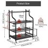 FQWYNMZ Weight Rack for Dumbbells, Dumbbell Rack, Weight Storage Rack for Home Gym,Yoga Room Gym Rooms with Wheels and Hooks,Weights Storage Rack Gym Organizer for Dumbbells Kettlebells, Yoga Mat view 2