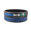 32 Packs Bible Verse Bracelets Bulk Christian Scripture Jesus Silicone Bracelet Inspirational Rubber Wristbands Philippians 4 13,John 3 16,Romans 8 28,Matthew 5 16 Bracelets Religious Gift view 4