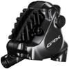 SHIMANO GRX BR-RX820 Hydraulic Disc Brake Caliper - Front, Flat-Mount, W/Bracket for 140/160mm Rotor (Assembled for view 2