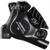 SHIMANO GRX BR-RX820 Hydraulic Disc Brake Caliper - Front, Flat-Mount, W/Bracket for 140/160mm Rotor (Assembled for view 3