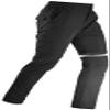 Men's Convertible Hiking Pants Zip Off Quick Dry Lightweight Safari Travel Camping Fishing Cargo Outdoor Pants Black 32 view 1