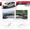 acpar Compatible with Nissan NV200 (M20) 2010-2019 ACE-1 Car Roof Rack Cross Bar Black Aluminium 2 Bars view 4