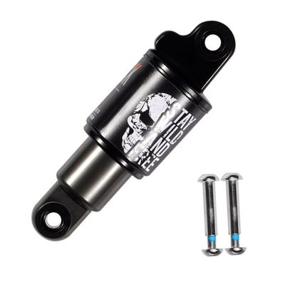 125 150 165mm Oil Spring Shock Bike Rear Shock Absorber With Bushing And Screw Aluminum Alloy Rear Shocks 750 Lbs (Size : 120/550lbs)