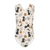 FOR U DESIGNS Black Cat and Pumpkin Print Girls Swimsuit One Piece Size 9-10 Beach Sport Swimwear Bathing Suit view 1