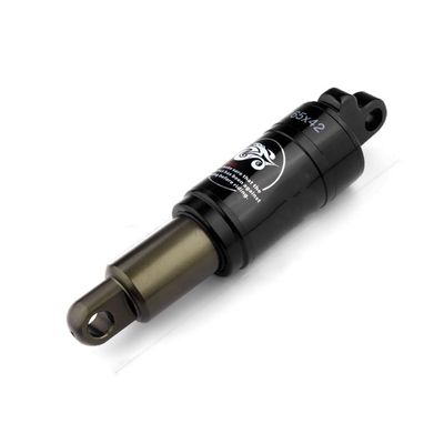 Bike Rear Shock Absorber 1000lbs, Oil Spring Rear Shock Absorber With Screws Kit Black 125/150/165/185mm (Size : 165 * 750lbs)