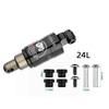 Bike Rear Shock Absorber 1000lbs, Oil Spring Rear Shock Absorber With Screws Kit Black 125/150/165/185mm (Size : 165 * 750lbs) view 3