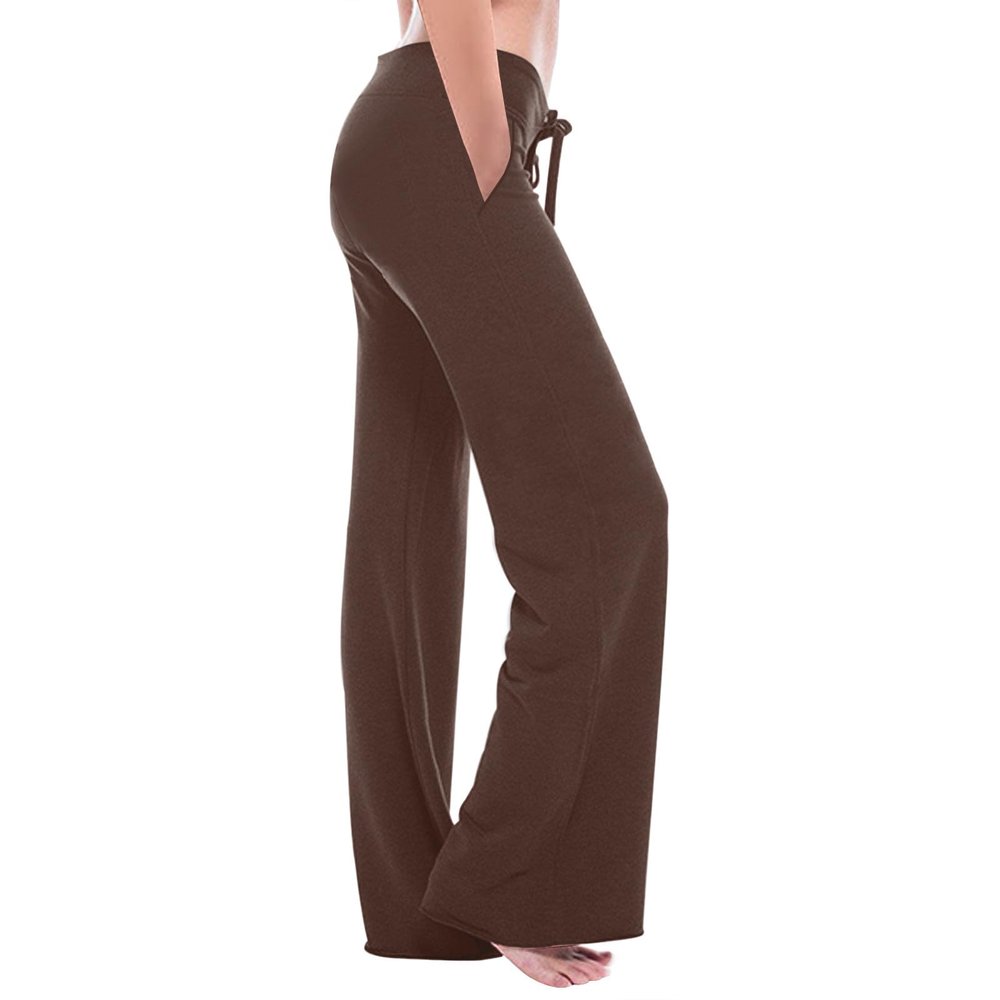 2023 Womens Cargo Pants High Waist Wide Leg Pants with Pockets Casual Button Stretch Yoga Workout Leggings Gym Sweatpants